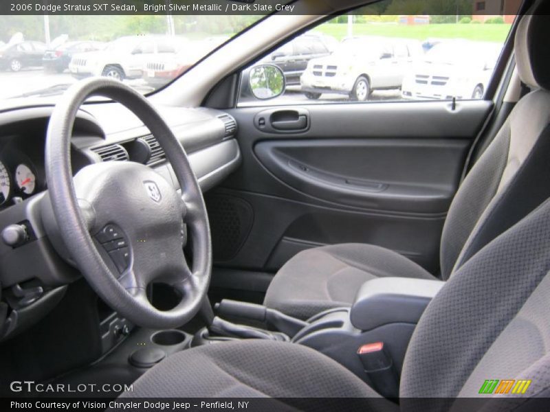 Bright Silver Metallic / Dark Slate Grey 2006 Dodge Stratus SXT Sedan