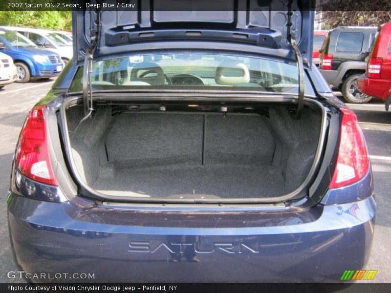 Deep Blue / Gray 2007 Saturn ION 2 Sedan