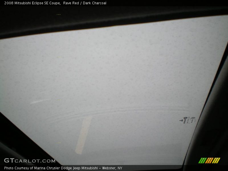 Rave Red / Dark Charcoal 2008 Mitsubishi Eclipse SE Coupe