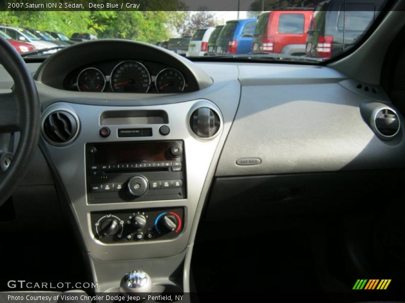 Deep Blue / Gray 2007 Saturn ION 2 Sedan