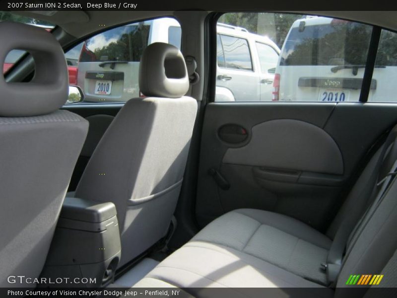 Deep Blue / Gray 2007 Saturn ION 2 Sedan