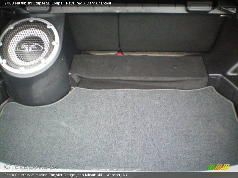 Rave Red / Dark Charcoal 2008 Mitsubishi Eclipse SE Coupe