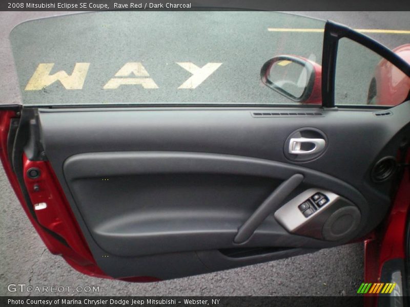 Rave Red / Dark Charcoal 2008 Mitsubishi Eclipse SE Coupe