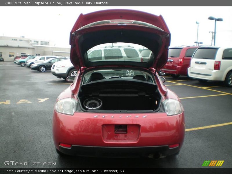 Rave Red / Dark Charcoal 2008 Mitsubishi Eclipse SE Coupe