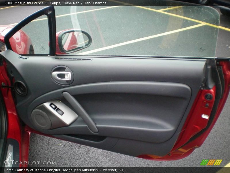 Rave Red / Dark Charcoal 2008 Mitsubishi Eclipse SE Coupe