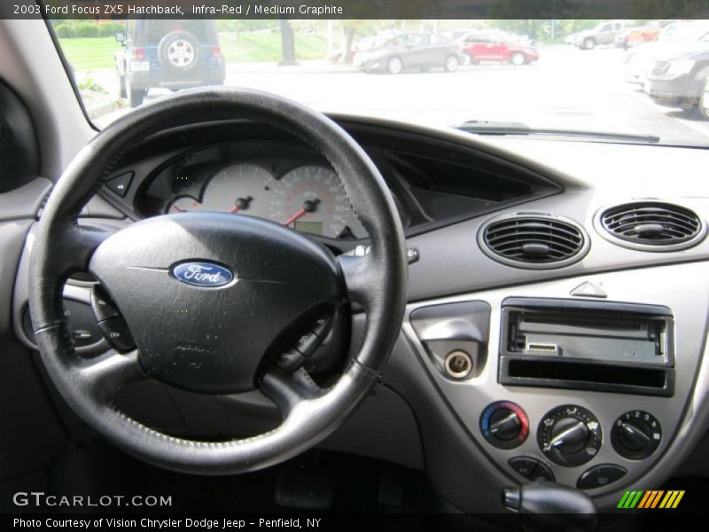 Infra-Red / Medium Graphite 2003 Ford Focus ZX5 Hatchback