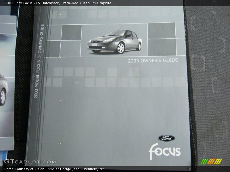 Infra-Red / Medium Graphite 2003 Ford Focus ZX5 Hatchback