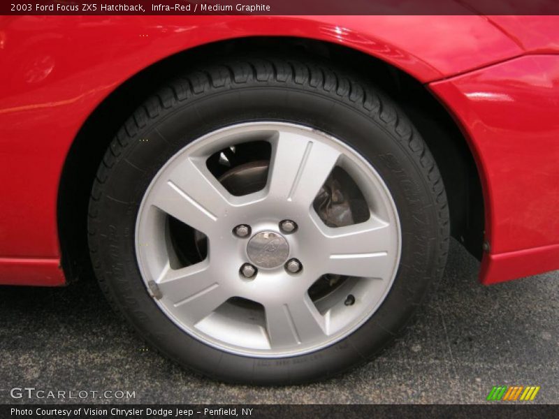 Infra-Red / Medium Graphite 2003 Ford Focus ZX5 Hatchback