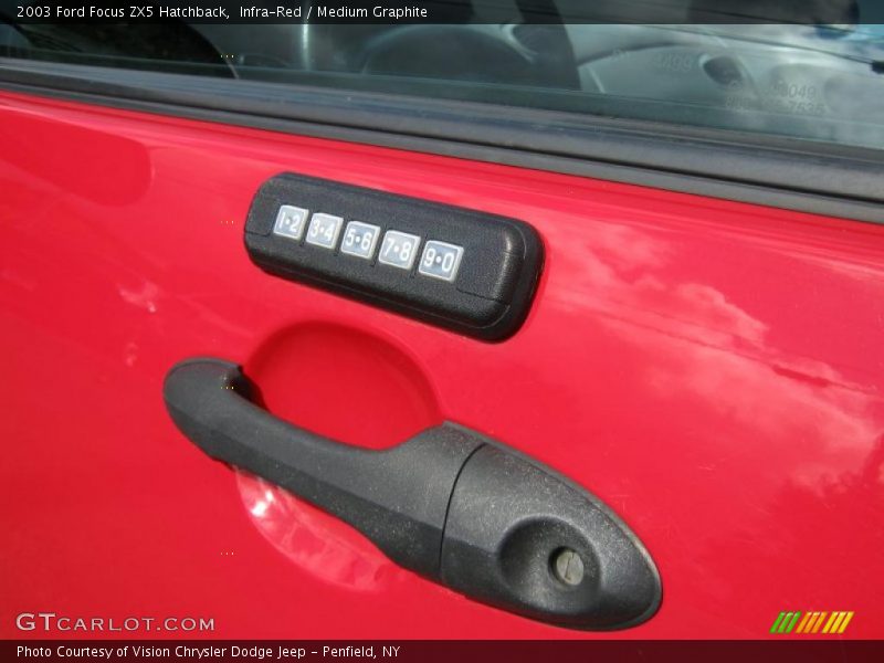 Infra-Red / Medium Graphite 2003 Ford Focus ZX5 Hatchback