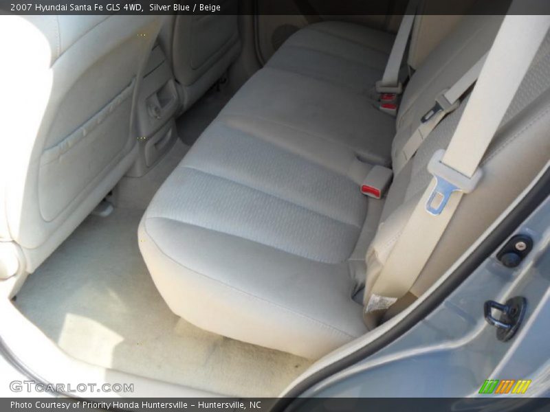 Silver Blue / Beige 2007 Hyundai Santa Fe GLS 4WD