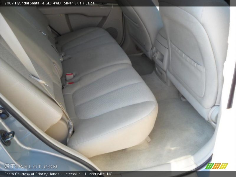 Silver Blue / Beige 2007 Hyundai Santa Fe GLS 4WD