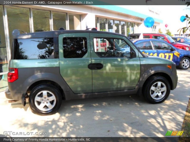 Galapagos Green Metallic / Black 2004 Honda Element EX AWD