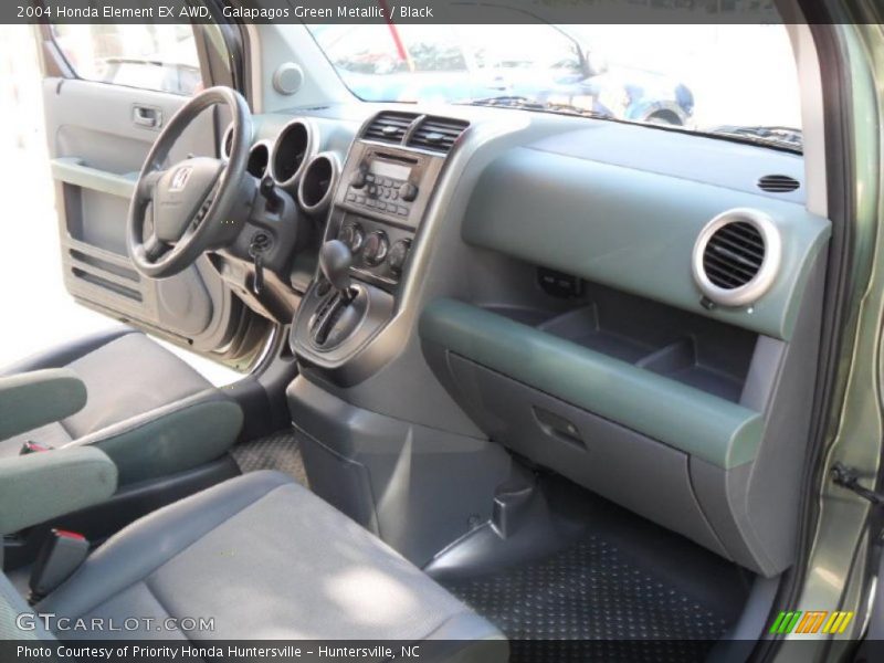 Galapagos Green Metallic / Black 2004 Honda Element EX AWD