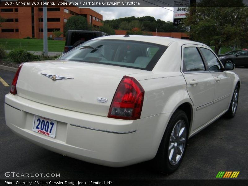 Stone White / Dark Slate Gray/Light Graystone 2007 Chrysler 300 Touring