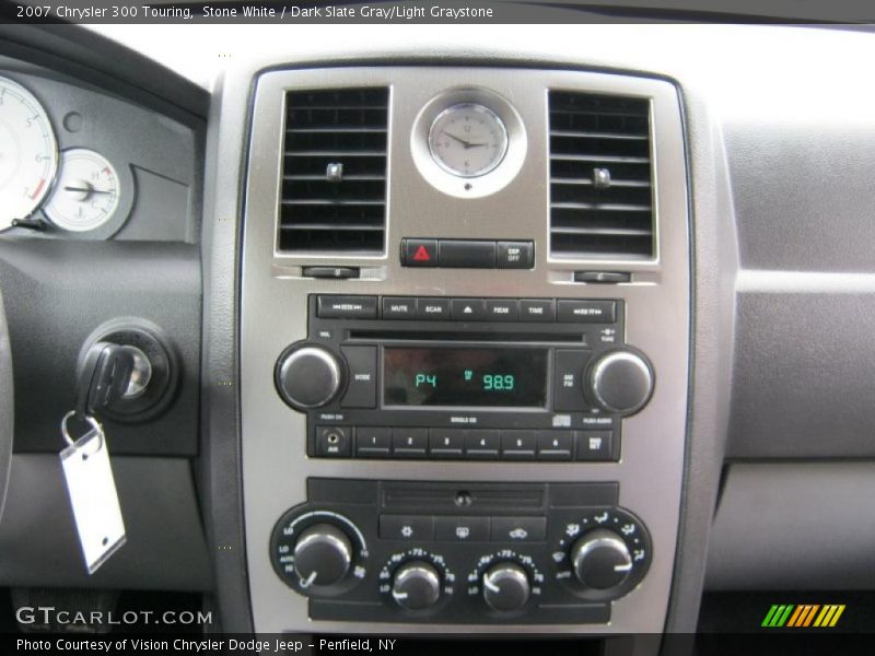 Stone White / Dark Slate Gray/Light Graystone 2007 Chrysler 300 Touring