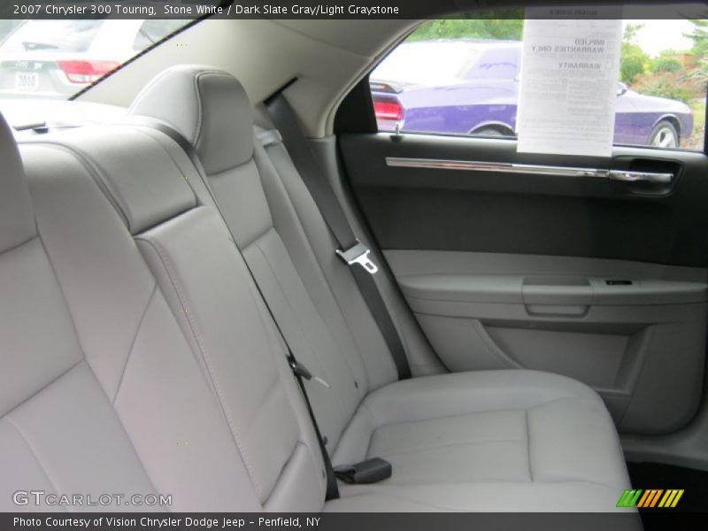 Stone White / Dark Slate Gray/Light Graystone 2007 Chrysler 300 Touring