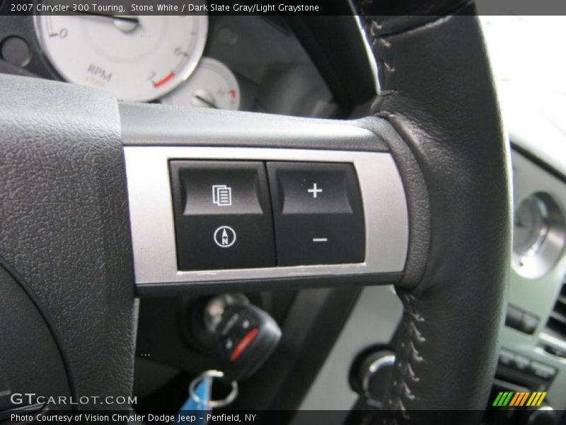 Stone White / Dark Slate Gray/Light Graystone 2007 Chrysler 300 Touring