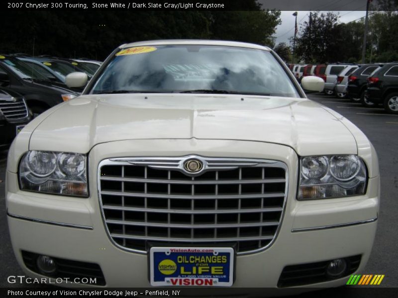 Stone White / Dark Slate Gray/Light Graystone 2007 Chrysler 300 Touring