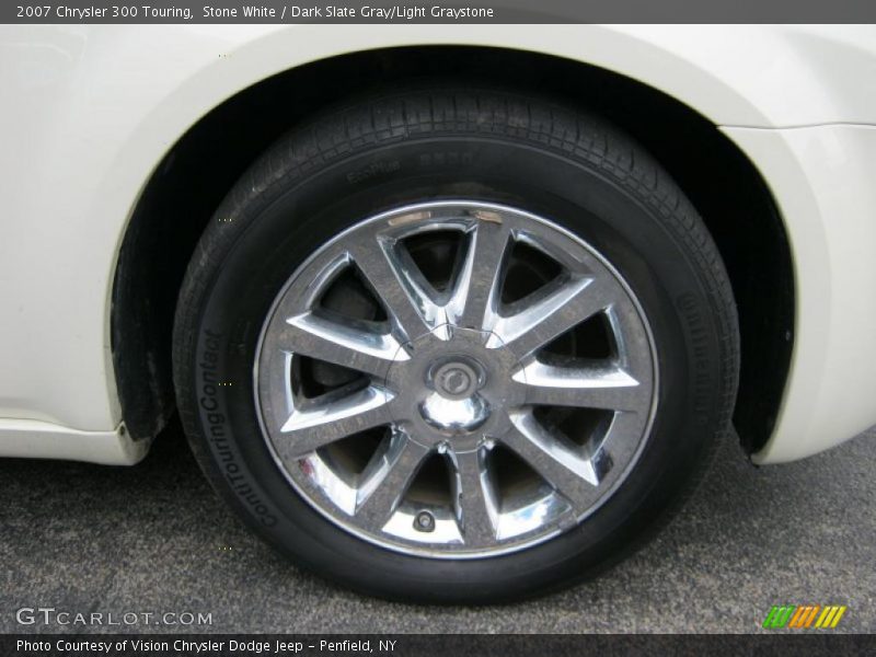 Stone White / Dark Slate Gray/Light Graystone 2007 Chrysler 300 Touring