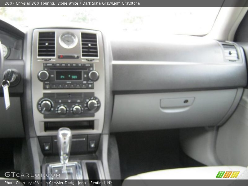 Stone White / Dark Slate Gray/Light Graystone 2007 Chrysler 300 Touring