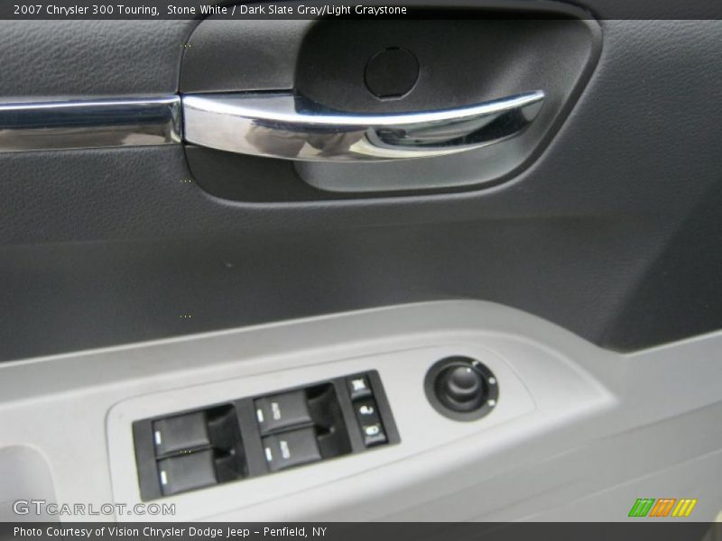Stone White / Dark Slate Gray/Light Graystone 2007 Chrysler 300 Touring