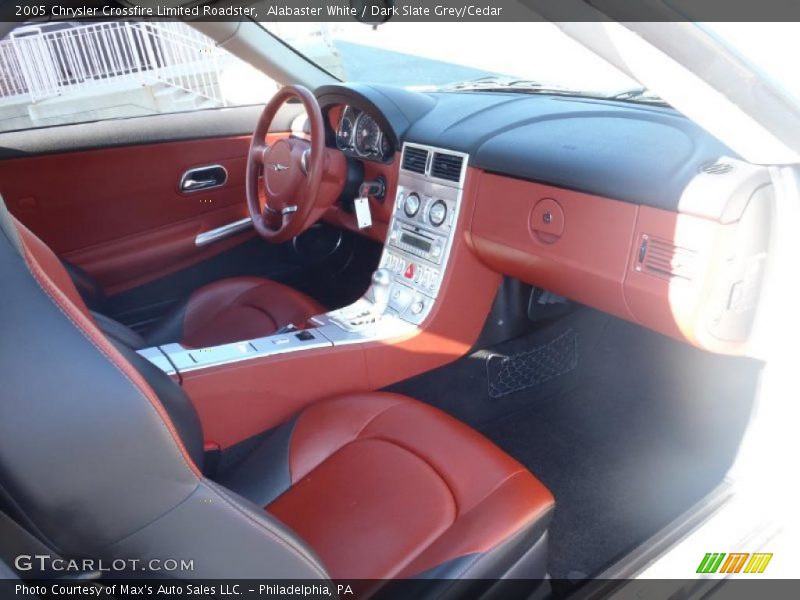 Dashboard of 2005 Crossfire Limited Roadster