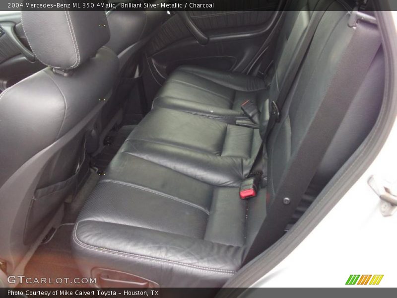 Brilliant Silver Metallic / Charcoal 2004 Mercedes-Benz ML 350 4Matic