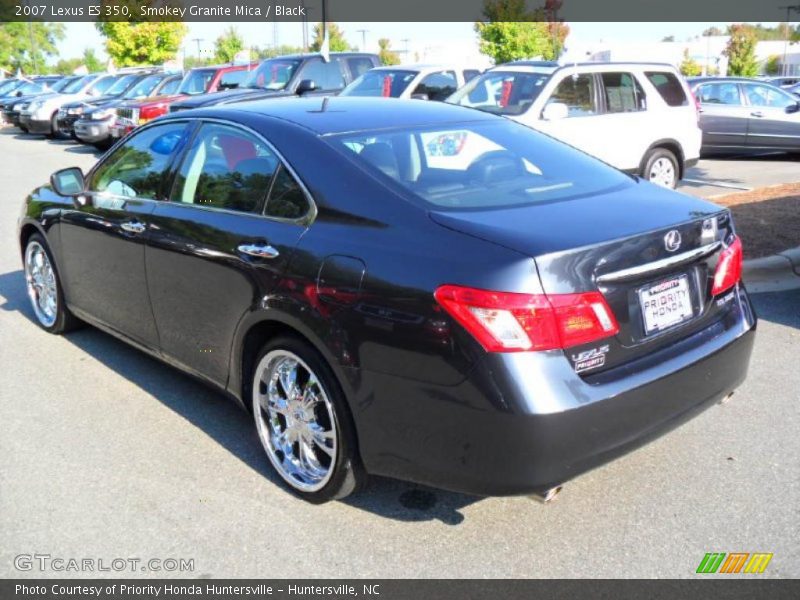 Smokey Granite Mica / Black 2007 Lexus ES 350