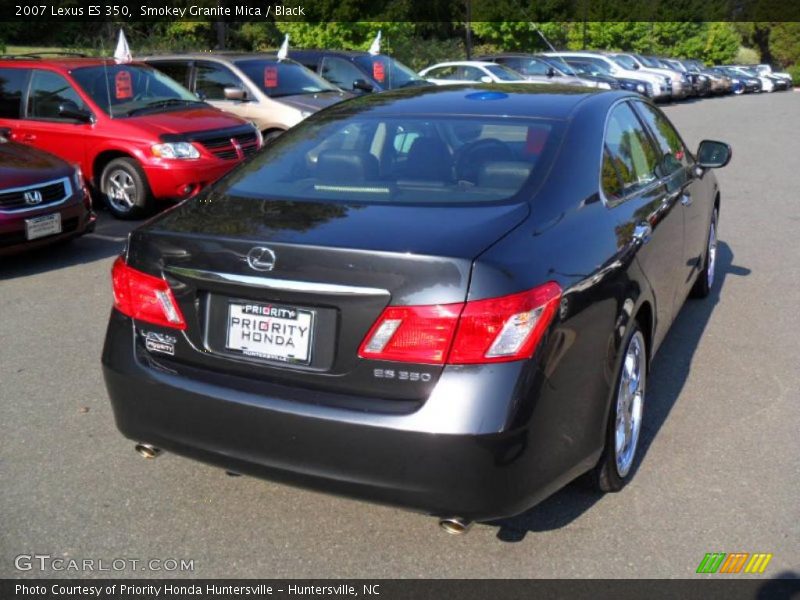 Smokey Granite Mica / Black 2007 Lexus ES 350
