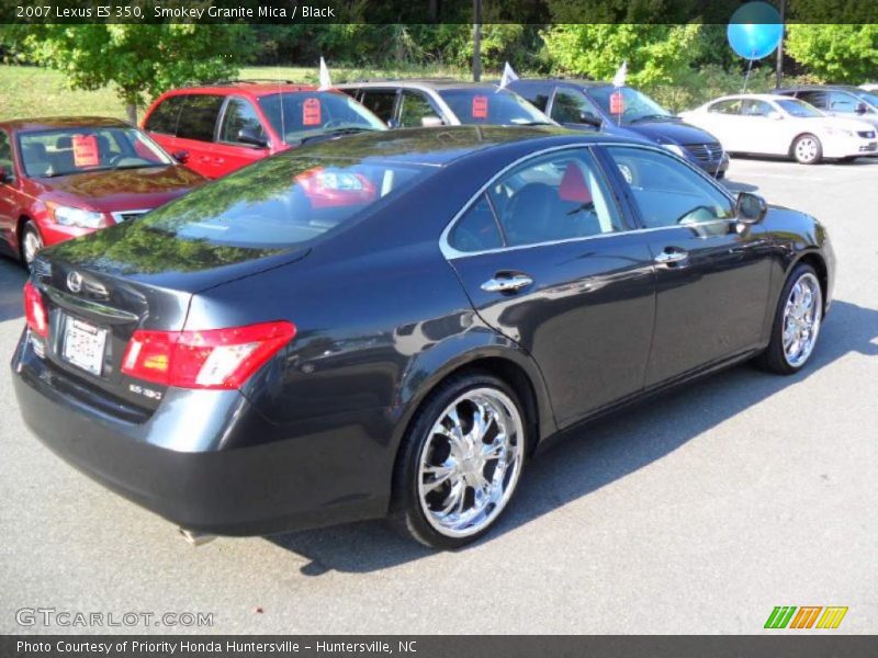 Smokey Granite Mica / Black 2007 Lexus ES 350