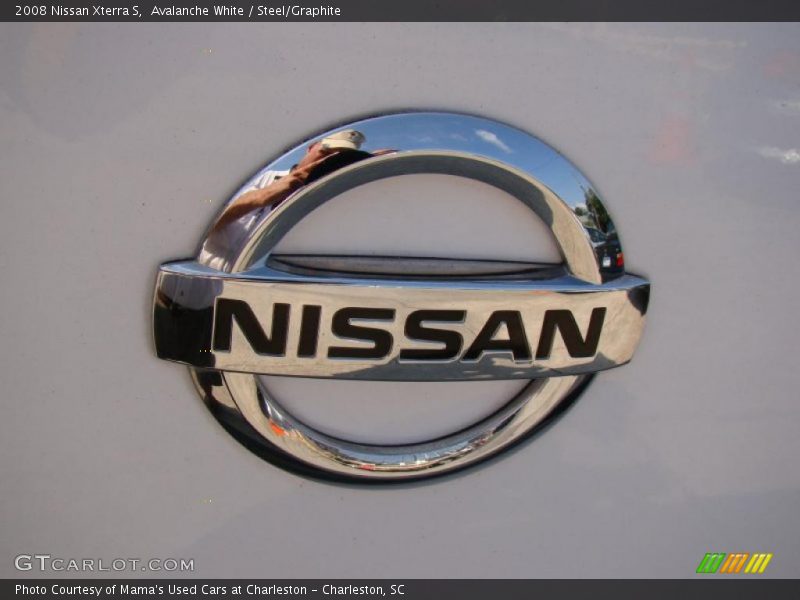 Avalanche White / Steel/Graphite 2008 Nissan Xterra S