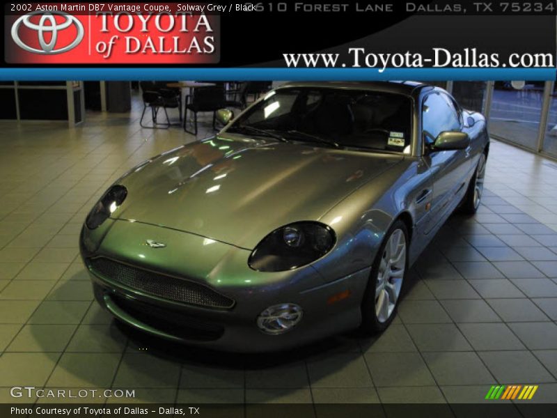 Solway Grey / Black 2002 Aston Martin DB7 Vantage Coupe