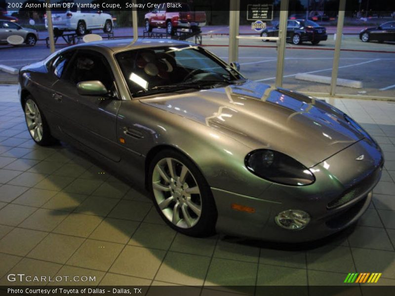Solway Grey / Black 2002 Aston Martin DB7 Vantage Coupe