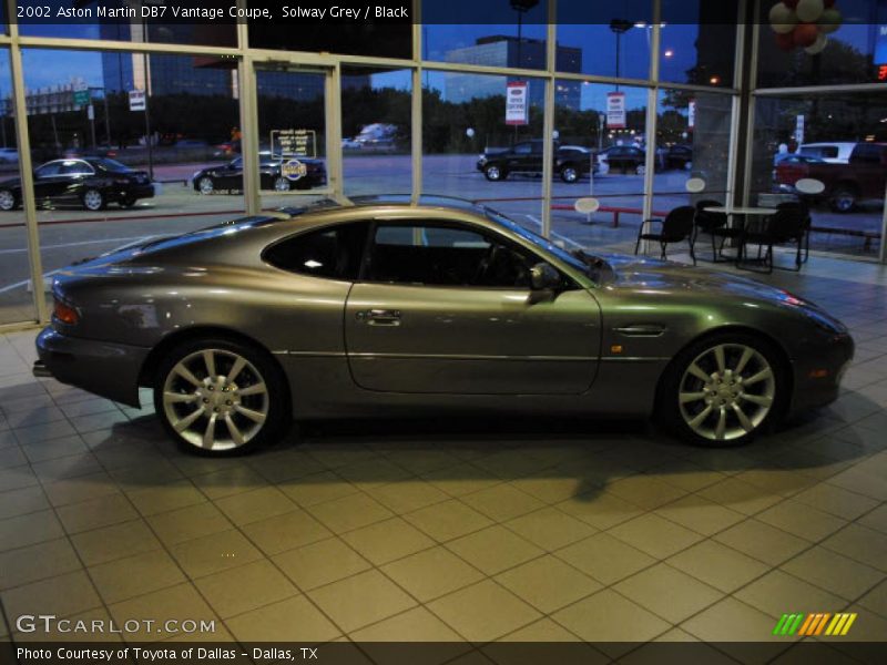 Solway Grey / Black 2002 Aston Martin DB7 Vantage Coupe