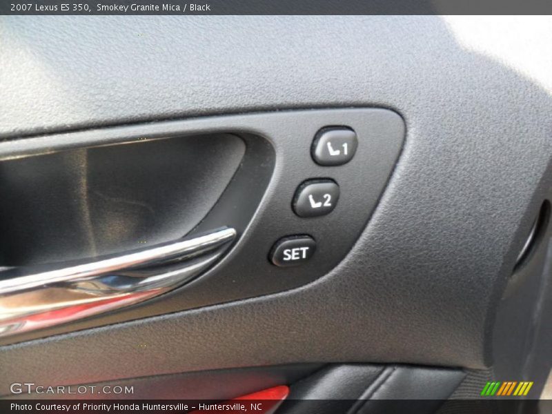 Smokey Granite Mica / Black 2007 Lexus ES 350