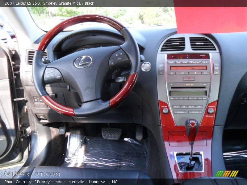Smokey Granite Mica / Black 2007 Lexus ES 350