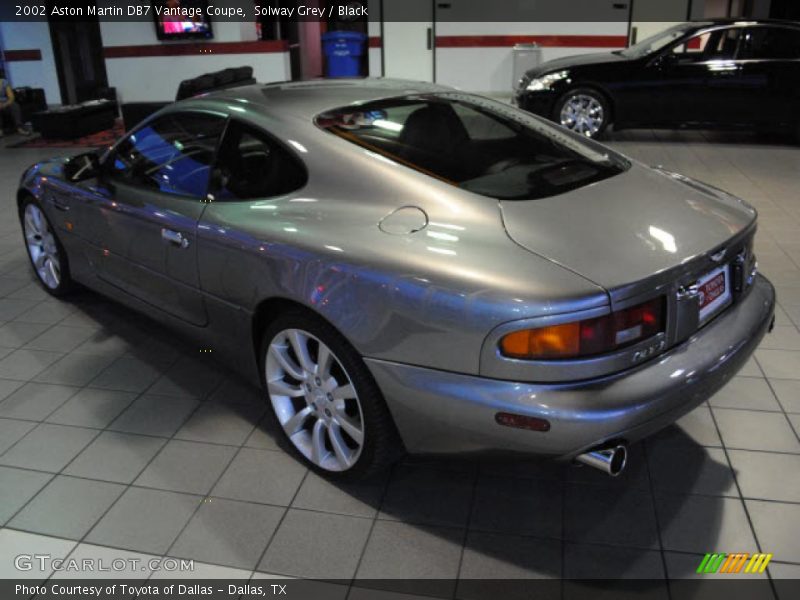 Solway Grey / Black 2002 Aston Martin DB7 Vantage Coupe