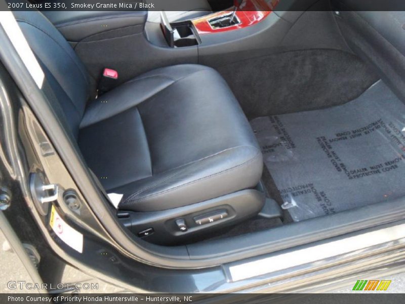 Smokey Granite Mica / Black 2007 Lexus ES 350