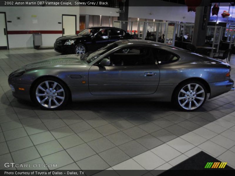 Solway Grey / Black 2002 Aston Martin DB7 Vantage Coupe
