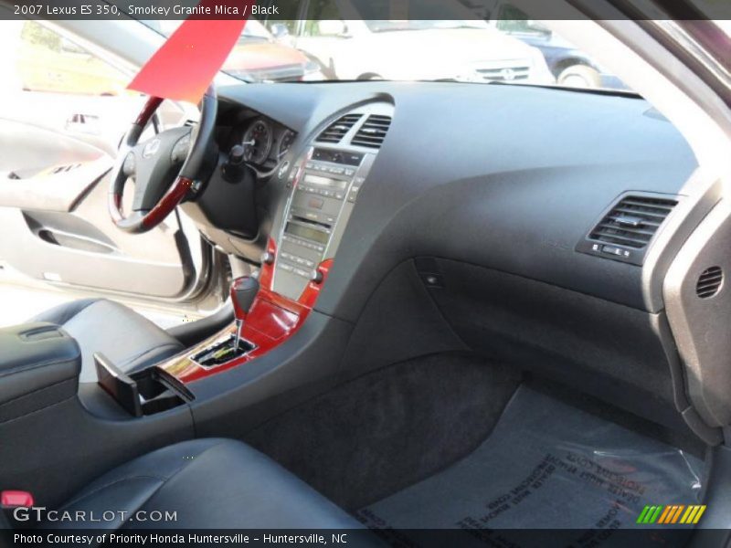 Smokey Granite Mica / Black 2007 Lexus ES 350