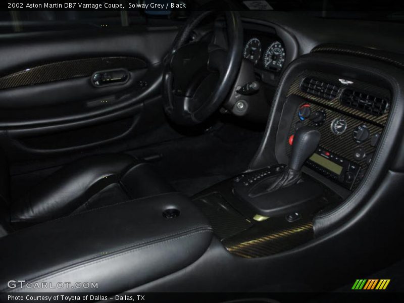 Solway Grey / Black 2002 Aston Martin DB7 Vantage Coupe