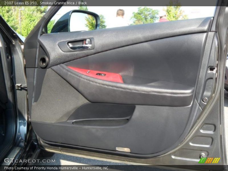 Smokey Granite Mica / Black 2007 Lexus ES 350