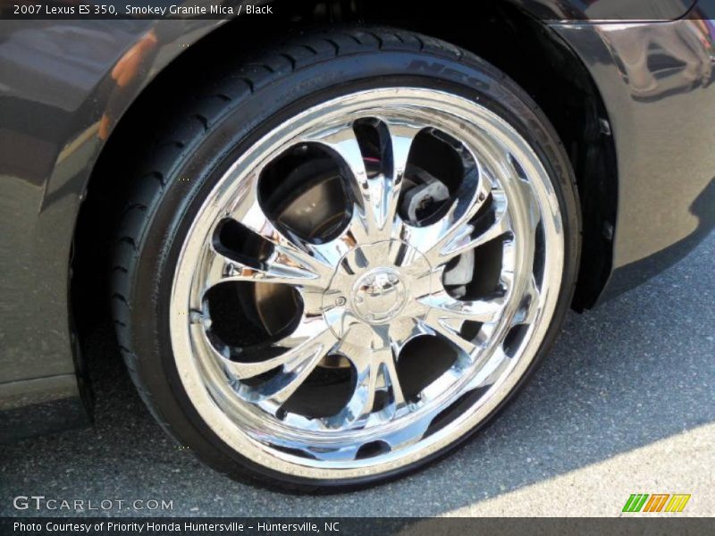 Smokey Granite Mica / Black 2007 Lexus ES 350