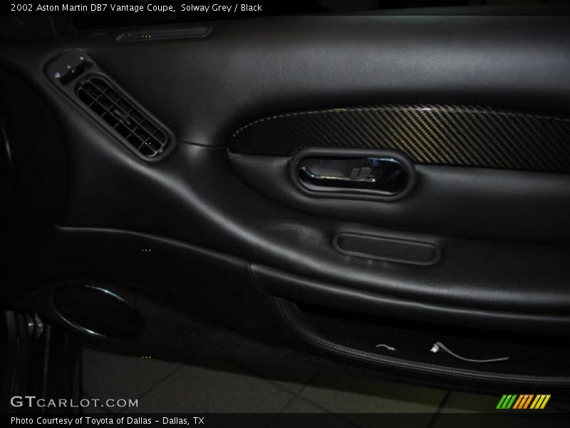 Solway Grey / Black 2002 Aston Martin DB7 Vantage Coupe