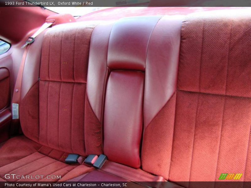 Oxford White / Red 1993 Ford Thunderbird LX