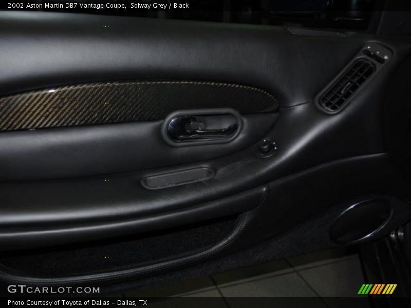 Solway Grey / Black 2002 Aston Martin DB7 Vantage Coupe