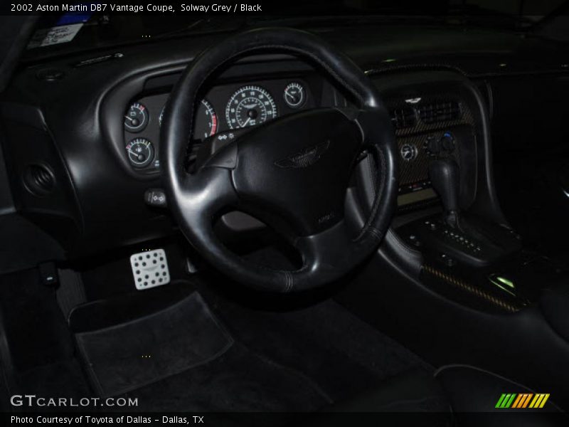 Solway Grey / Black 2002 Aston Martin DB7 Vantage Coupe