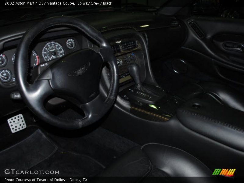 Solway Grey / Black 2002 Aston Martin DB7 Vantage Coupe