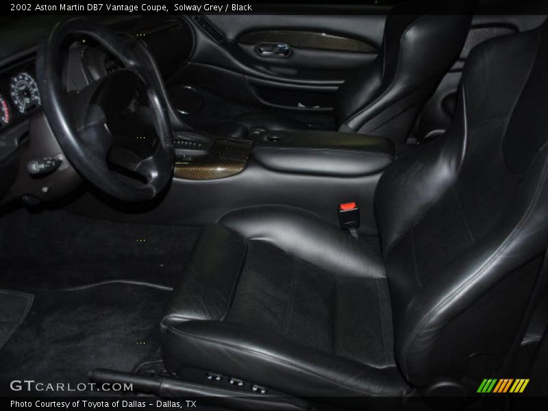 Solway Grey / Black 2002 Aston Martin DB7 Vantage Coupe