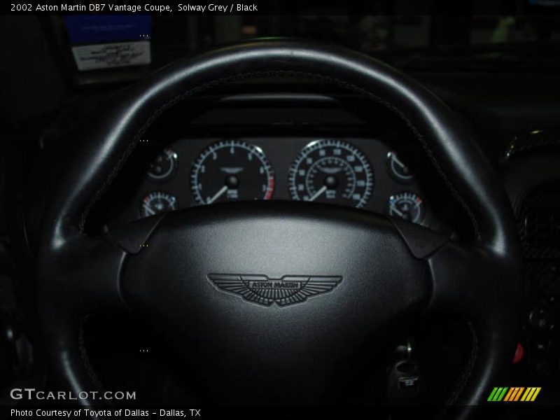 Solway Grey / Black 2002 Aston Martin DB7 Vantage Coupe